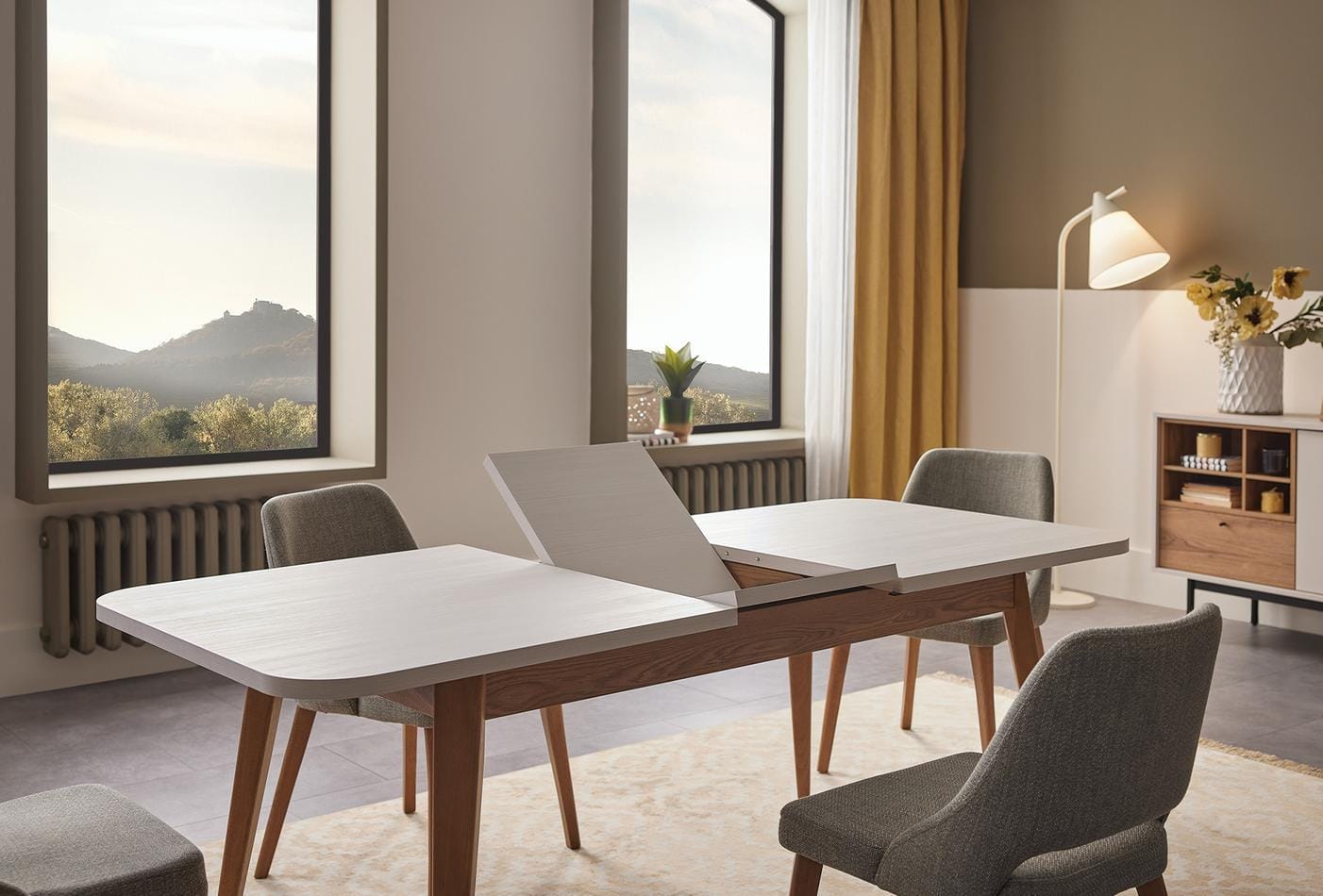 Loreto Eettafel 160-200x90