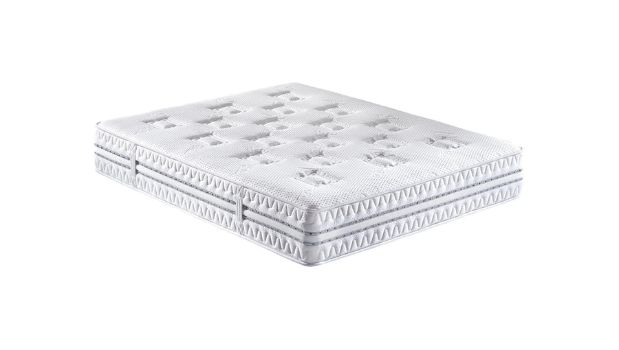 Los wit Prestige Prime matras op witte achtergrond