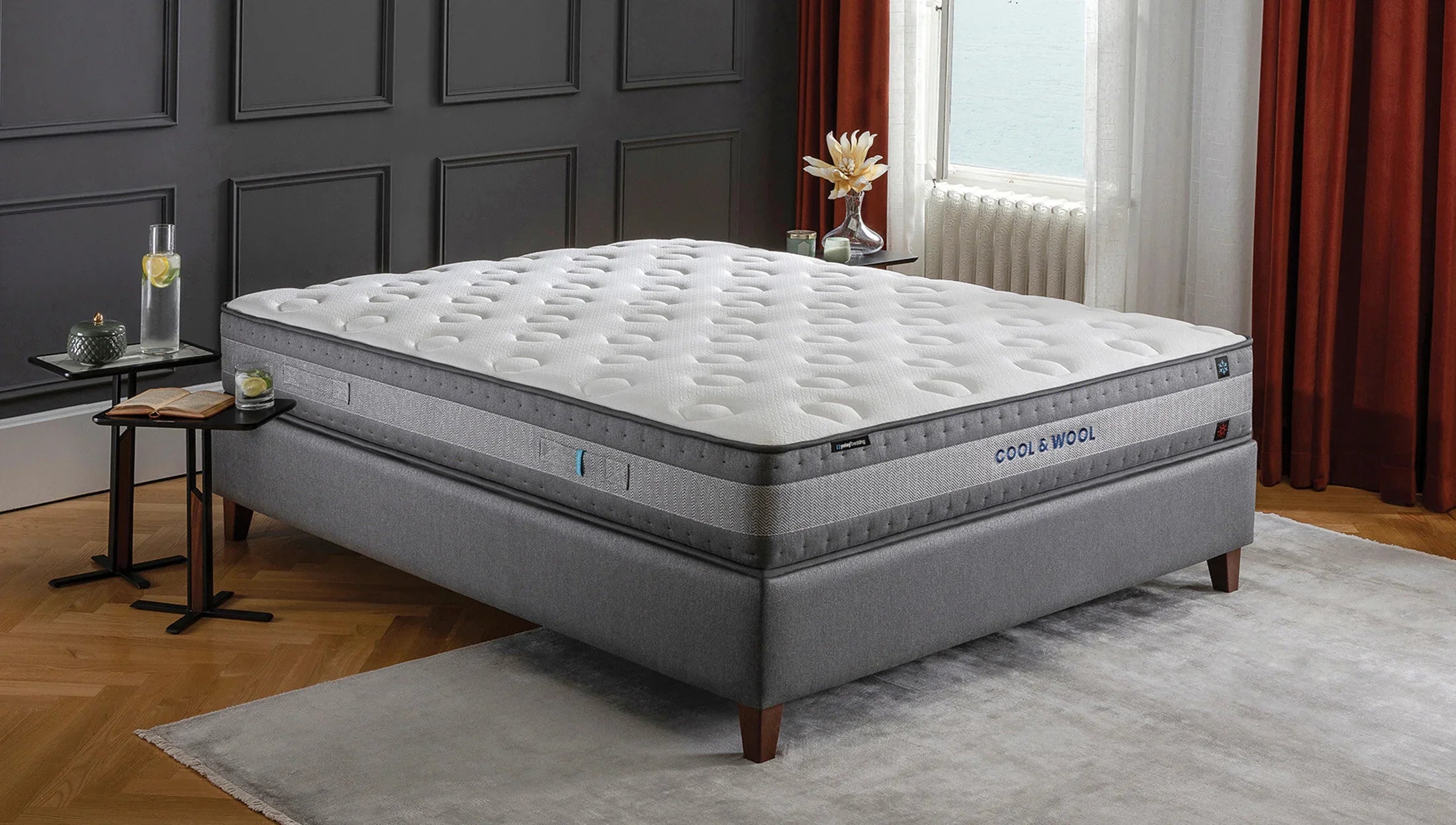 Cool & Wool Matras van Yatas Bedding