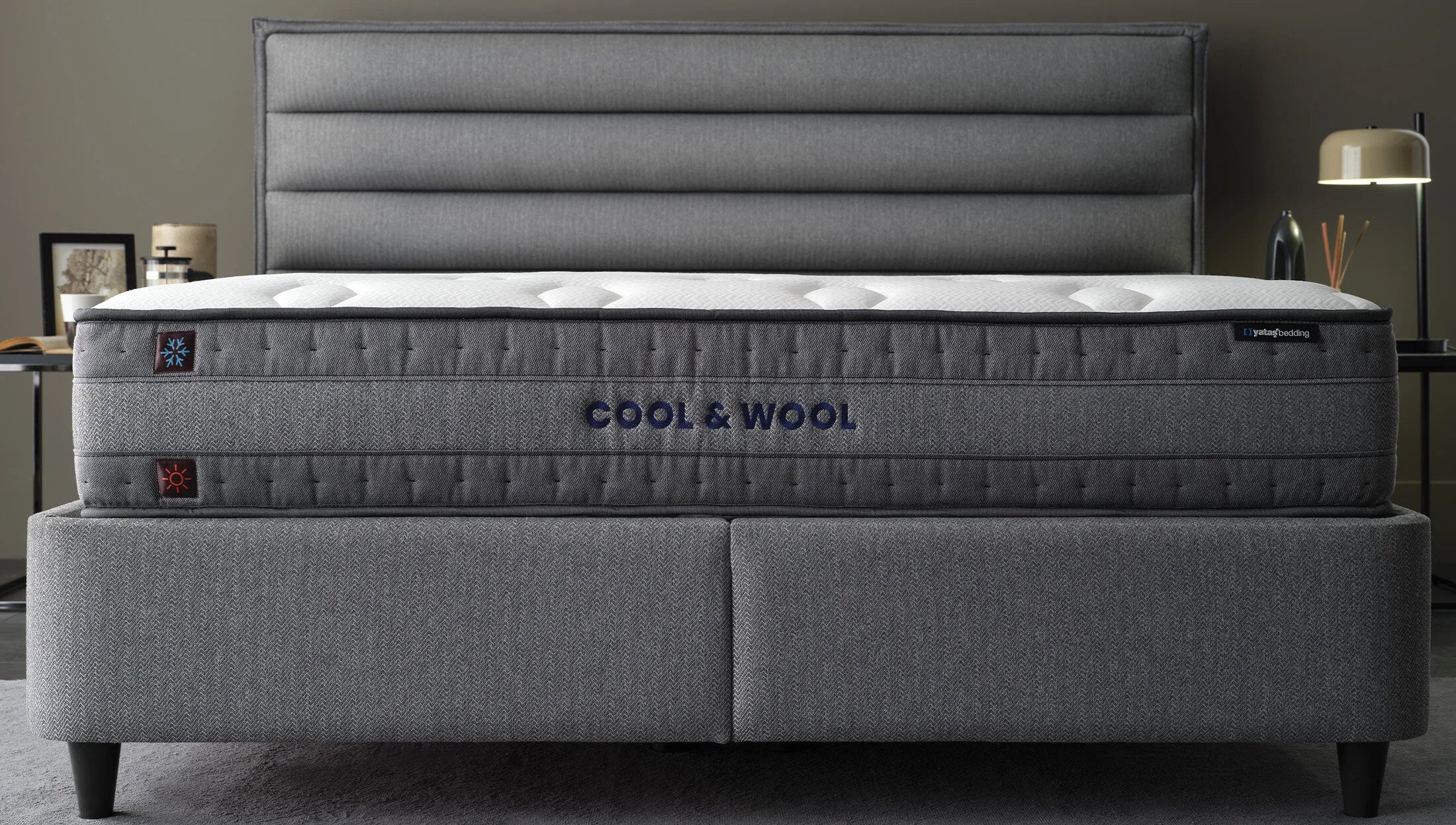 Cool & Wool Matras van Yatas Bedding