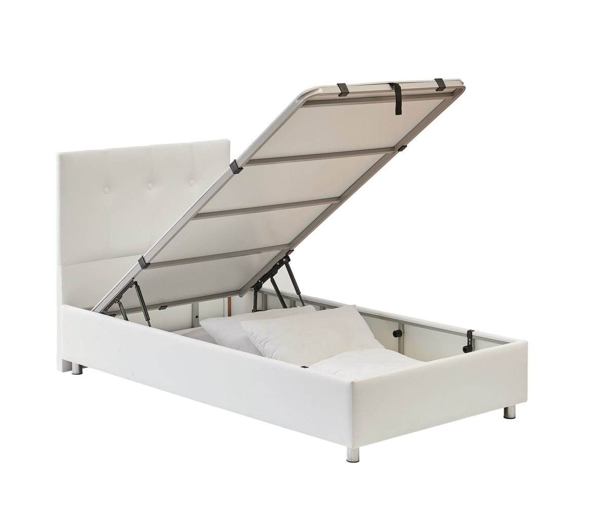 Yatas Bedding | Somni Baza Incl. Hoofdbord en Matras 3 in 1 Set | Boxsprings | Met Opbergruimte