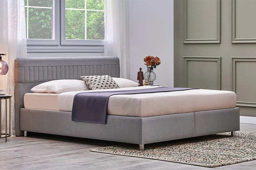 Yatas Bedding | Somni Baza Incl. Nano Hoofdbord 2 in 1 Set | Boxsprings | Met Opbergruimte