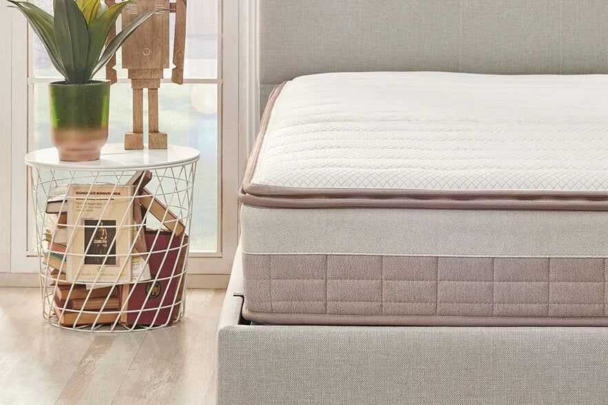 Yatas Bedding | Somni Baza Incl. Nova Hoofdbord 90x200 | Boxsprings | Met Opbergruimte