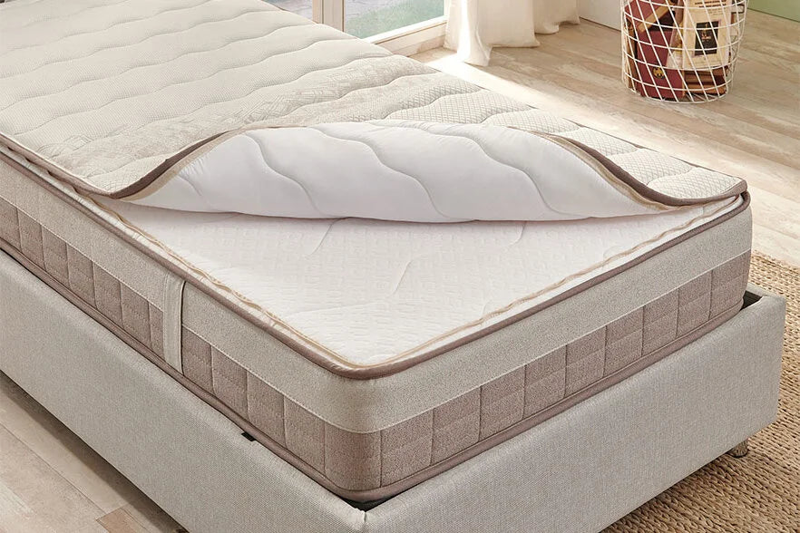 Yatas Bedding | Somni Baza Incl. Nova Hoofdbord 90x200 | Boxsprings | Met Opbergruimte