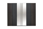 Riga Schuifdeurkast Combi Draaideur 220cm