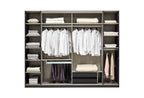 Riga Schuifdeurkast Combi Draaideur 220cm