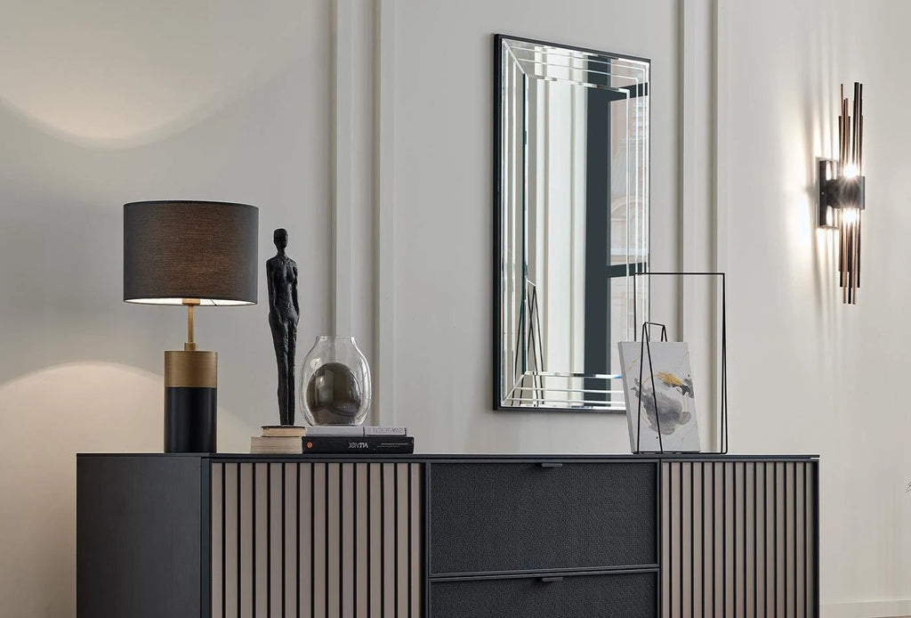 Riga Spiegel Dressoir Kast 62x102