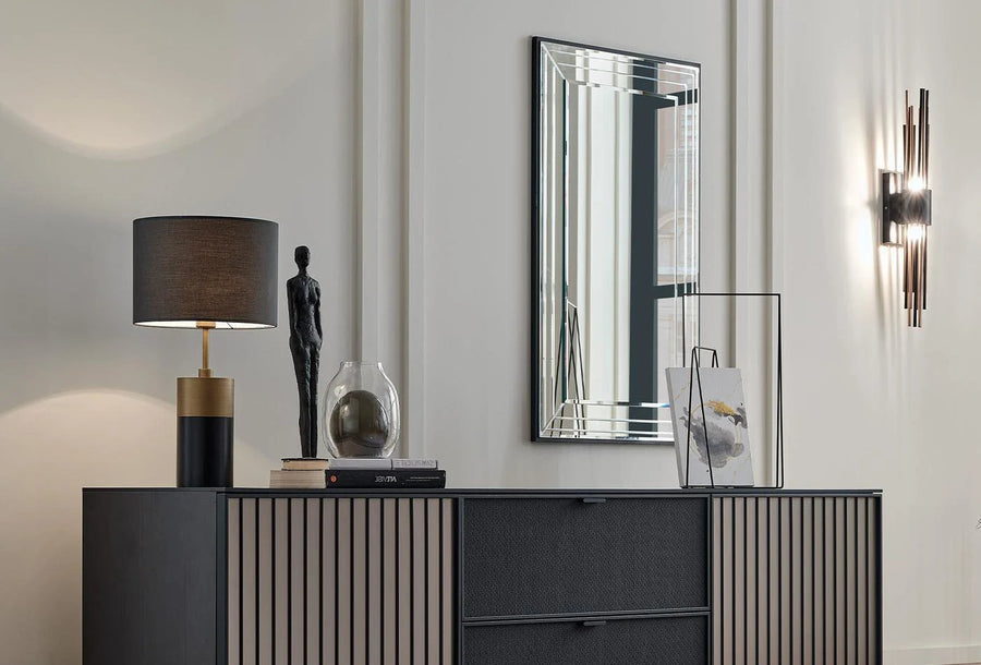 Riga Spiegel Dressoir Kast 62x102