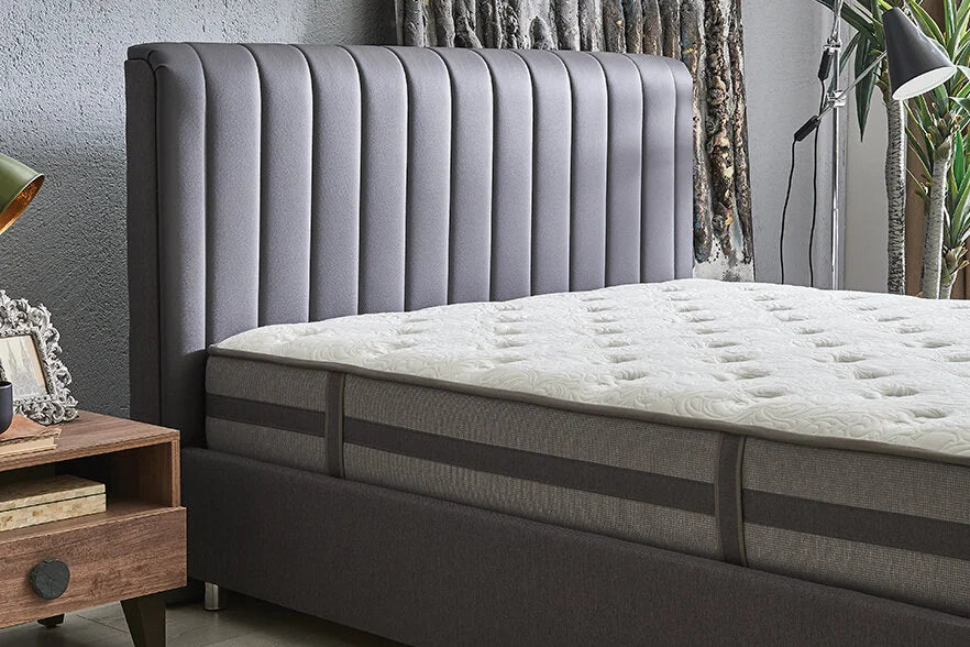 Yatas Bedding | Somni Baza Incl. Somni Hoofdbord 2 in 1 Set | Boxsprings | Met Opbergruimte