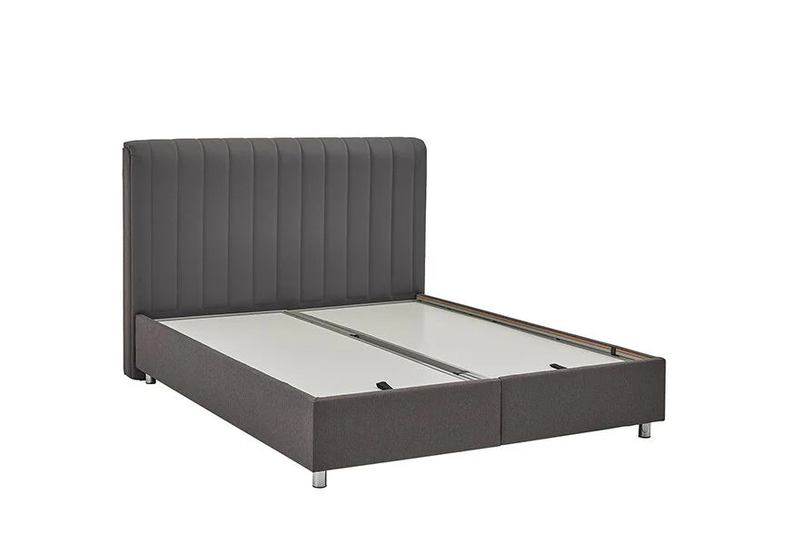 Yatas Bedding | Somni Baza Incl. Somni Hoofdbord 2 in 1 Set | Boxsprings | Met Opbergruimte