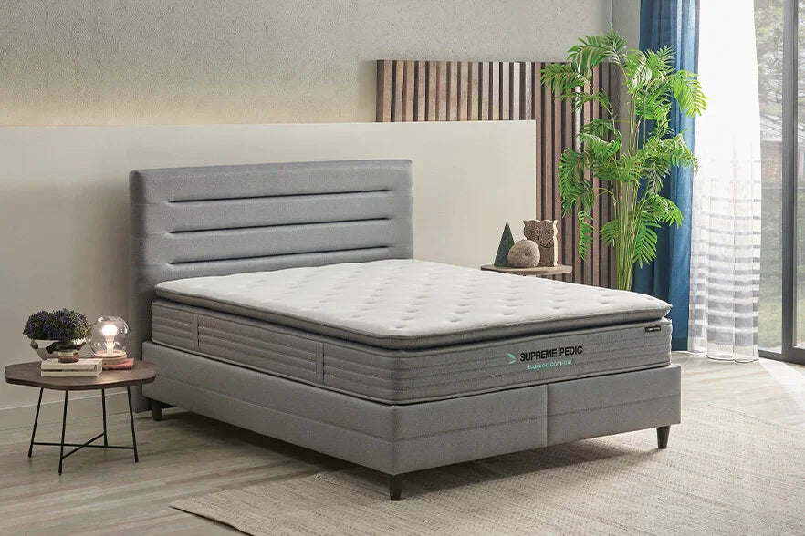 Yatas Bedding | Supreme Pedic Baza Boxspring 3 in 1 Set | Boxsprings | Met Opbergruimte
