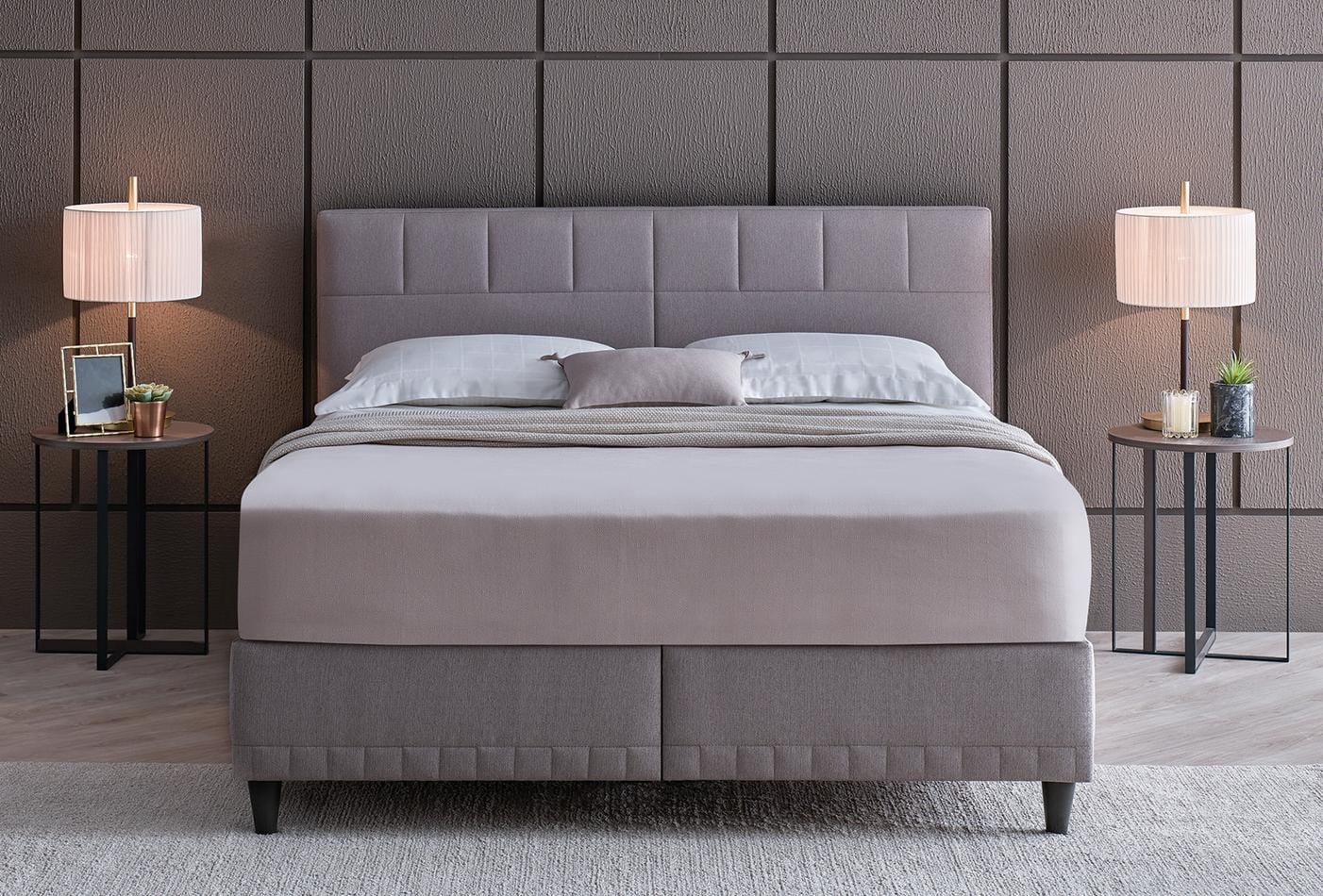 Yatas Bedding | Supreme Sleep Baza | 2 in 1 Set | Boxspring met Opbergruimte