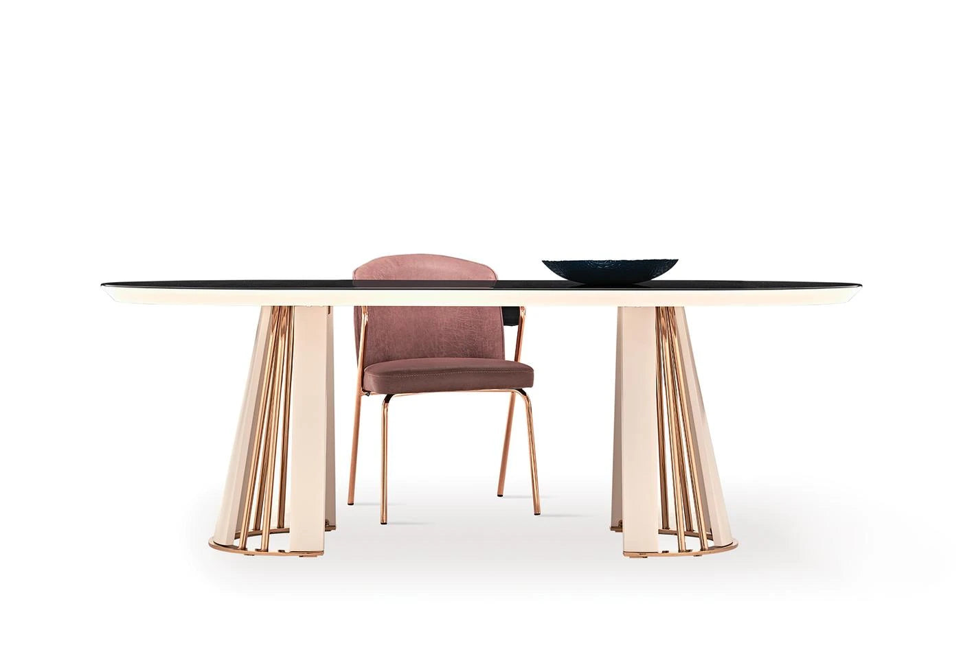 Vienna Eettafel 220x110 Poeder - Showroom Model -