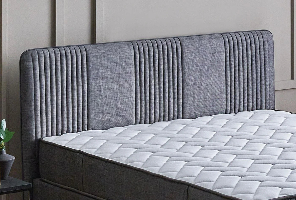 Yatas Bedding | Wool Sense Baza 160x200 Antraciet 3 in 1 Set | Boxspring | Met Opbergruimte