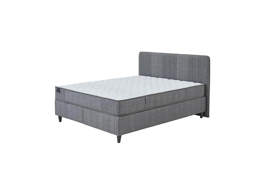 Yatas Bedding | Wool Sense Baza 160x200 Antraciet 3 in 1 Set | Boxspring | Met Opbergruimte