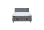 Yatas Bedding | Wool Sense Baza 160x200 Antraciet 3 in 1 Set | Boxspring | Met Opbergruimte