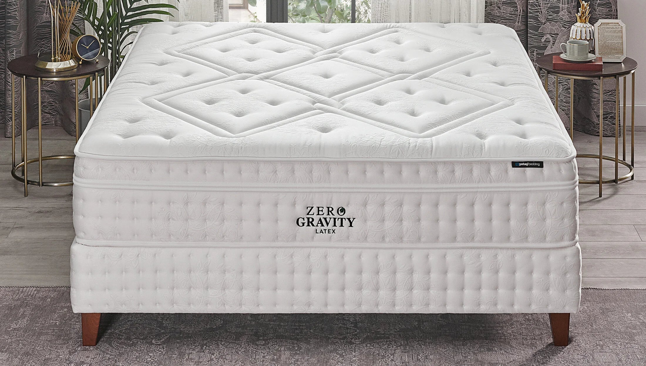 Yatas Bedding | Zero Gravity Latex – Wallaby Pocket Vering – 7 Zone | Latex Matras