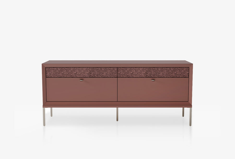 Fit & Flex 4 met Lade met Poten Module - Sorbet, 160x67 cm (BxH)
