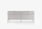 Fit & Flex 4 met Lade met Poten Module - Linnen, 160x67 cm (BxH)