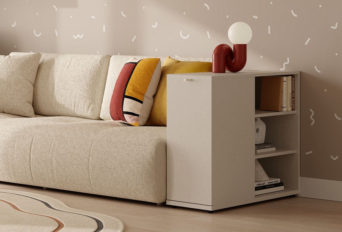 Fit & Flex Kastje met Legplank - Rechts, 32x76 cm (BxH)