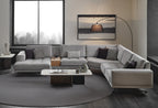 Bold Fauteuil Set, Chenille, Grijs