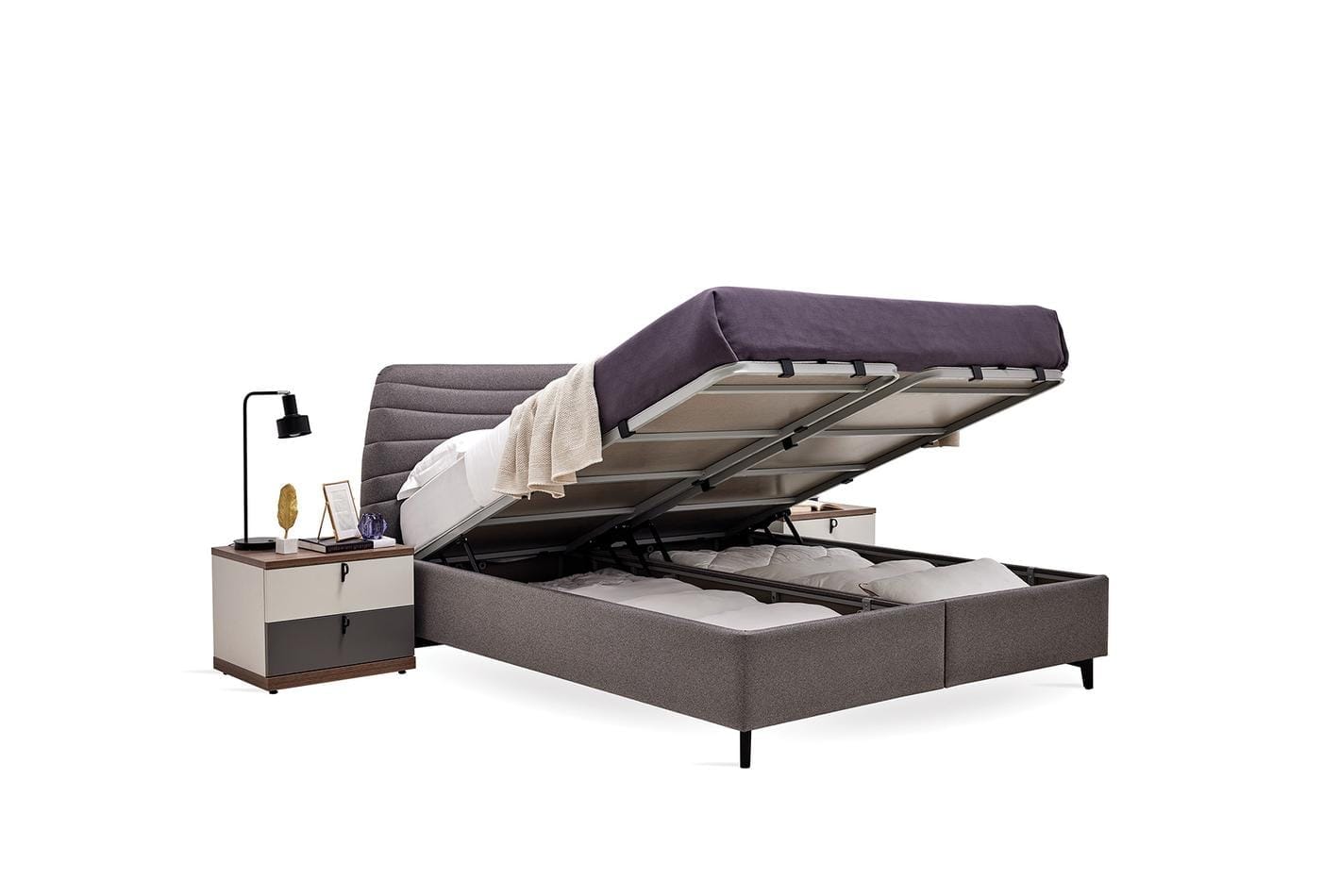 Enza Home | Cordell Baza 160x200 | Bed | Met Opbergruimte