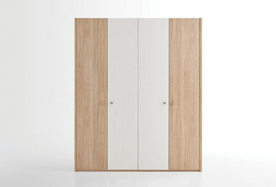 Perge 4-deurs Kledingkast 183 x 222 cm
