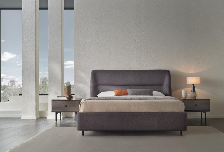 Parma Boxspring met Hoofdbord 160x200 cm Antraciet foto 5