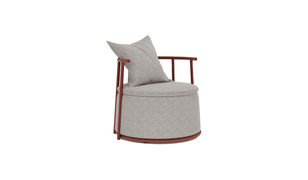 Bloom Set Fauteuil (metalen armleuning) Vision Serie