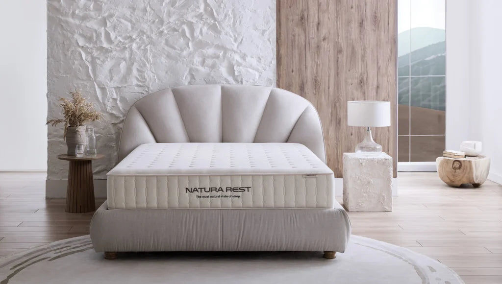 Yatas Bedding | Natura Rest Baza Bed 160x200 | Boxspring | Met Opbergruimte