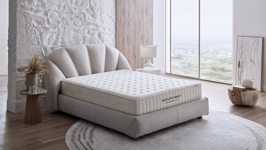 Yatas Bedding | Natura Rest Baza Bed 160x200 | Boxspring | Met Opbergruimte