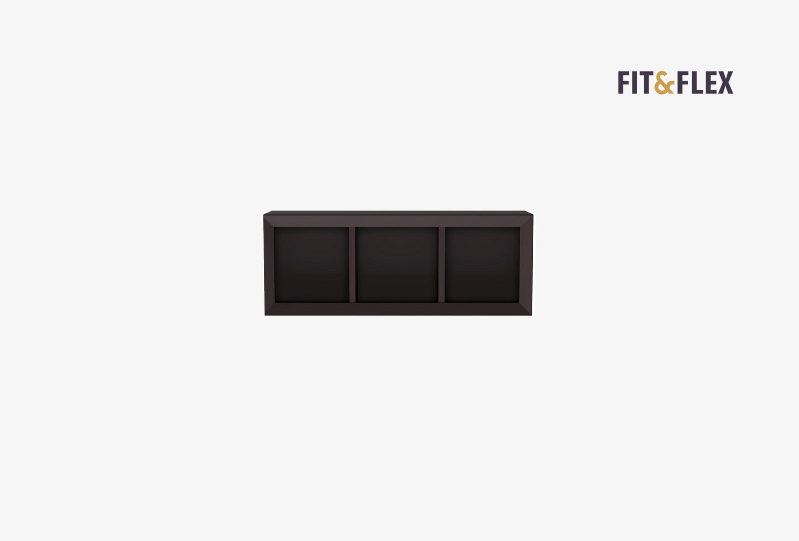 Fit & Flex Wandmodule - Bitter, 80x30 cm (BxH)