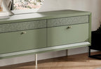 Fit & Flex 4 met Lade met Poten Module - Groen, 160x67 cm (BxH)