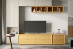 Fit & Flex 2 met Lade met Bedbodem Module - Geel, 60x49 cm (BxH)