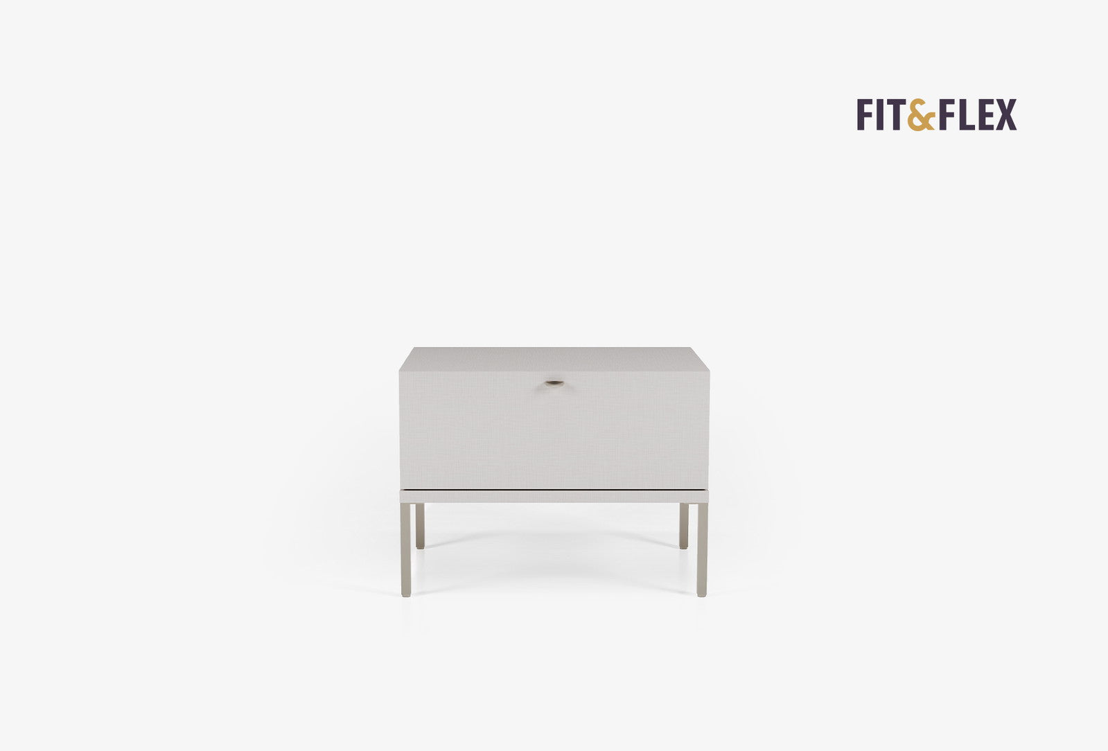 Fit & Flex Tek met Lade met Poten Module, 65x48 cm (BxH)