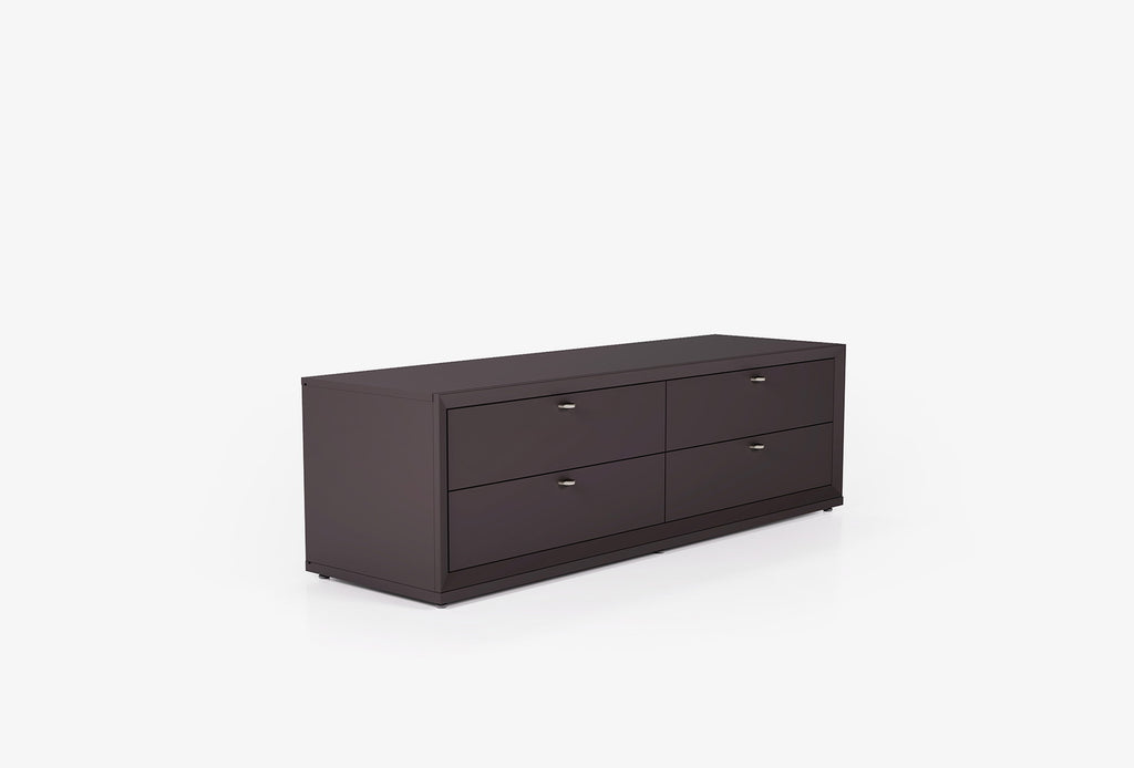 Fit & Flex 4 met Lade met Bedbodem Module - Bitter, 160x49 cm (BxH)