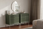 Fit & Flex 3 met Lade met Poten Module - Groen, 80x82 cm (BxH)
