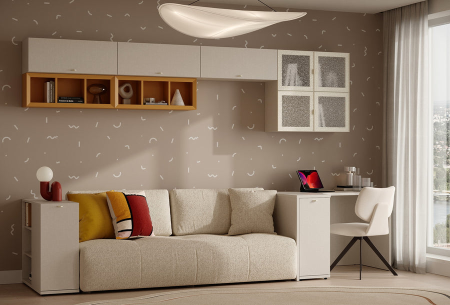 Fit & Flex Wandmodule met Klapdeur, 85x30 cm (BxH)