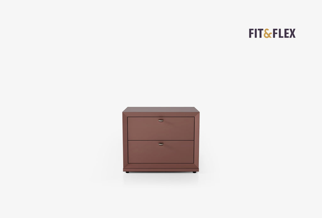 Fit & Flex 2 met Lade met Bedbodem Module - Sorbet, 60x49 cm (BxH)