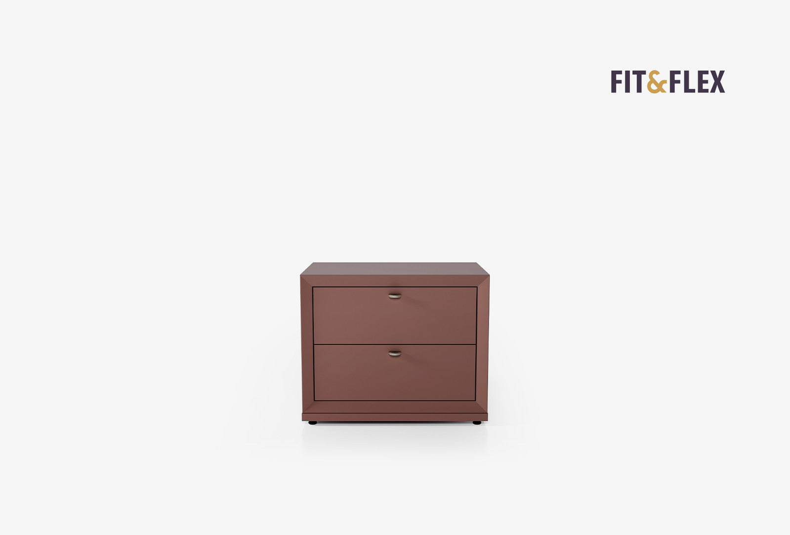 Fit & Flex 2 met Lade met Bedbodem Module - Sorbet, 60x49 cm (BxH)