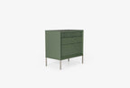 Fit & Flex 3 met Lade met Poten Module - Groen, 80x82 cm (BxH)