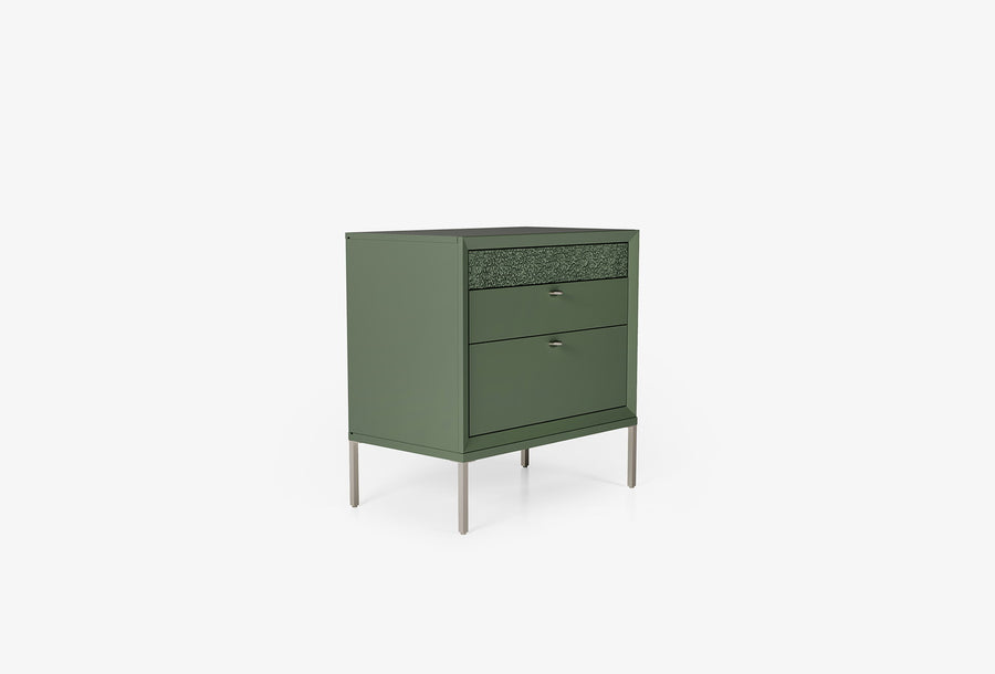 Fit & Flex 3 met Lade met Poten Module - Groen, 80x82 cm (BxH)