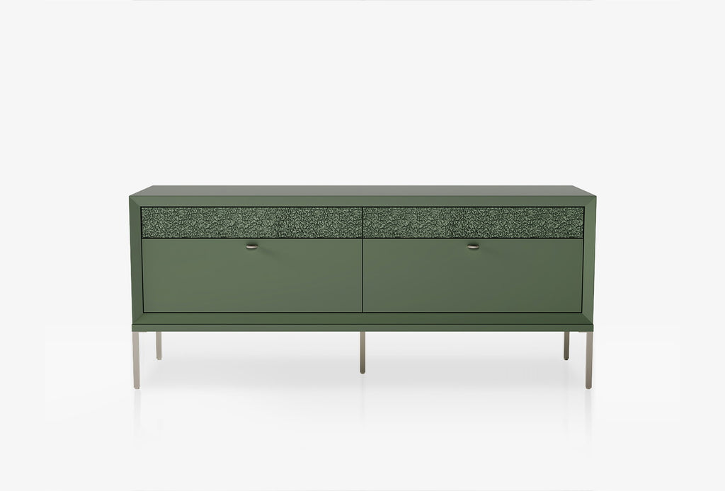 Fit & Flex 4 met Lade met Poten Module - Groen, 160x67 cm (BxH)