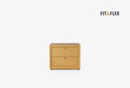 Fit & Flex 2 met Lade met Bedbodem Module - Geel, 60x49 cm (BxH)
