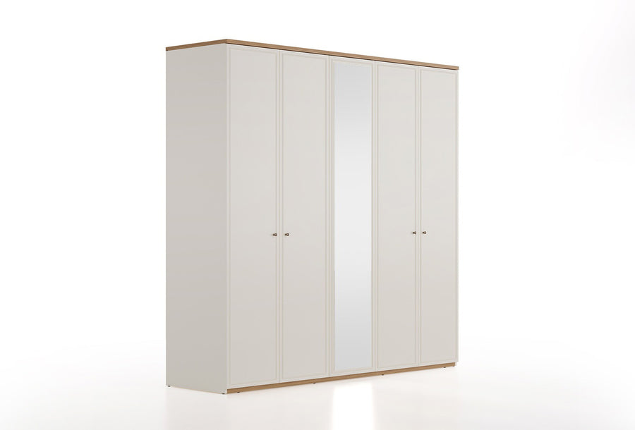 Marsana Kledingkast 5-deurs 226 x 222 cm