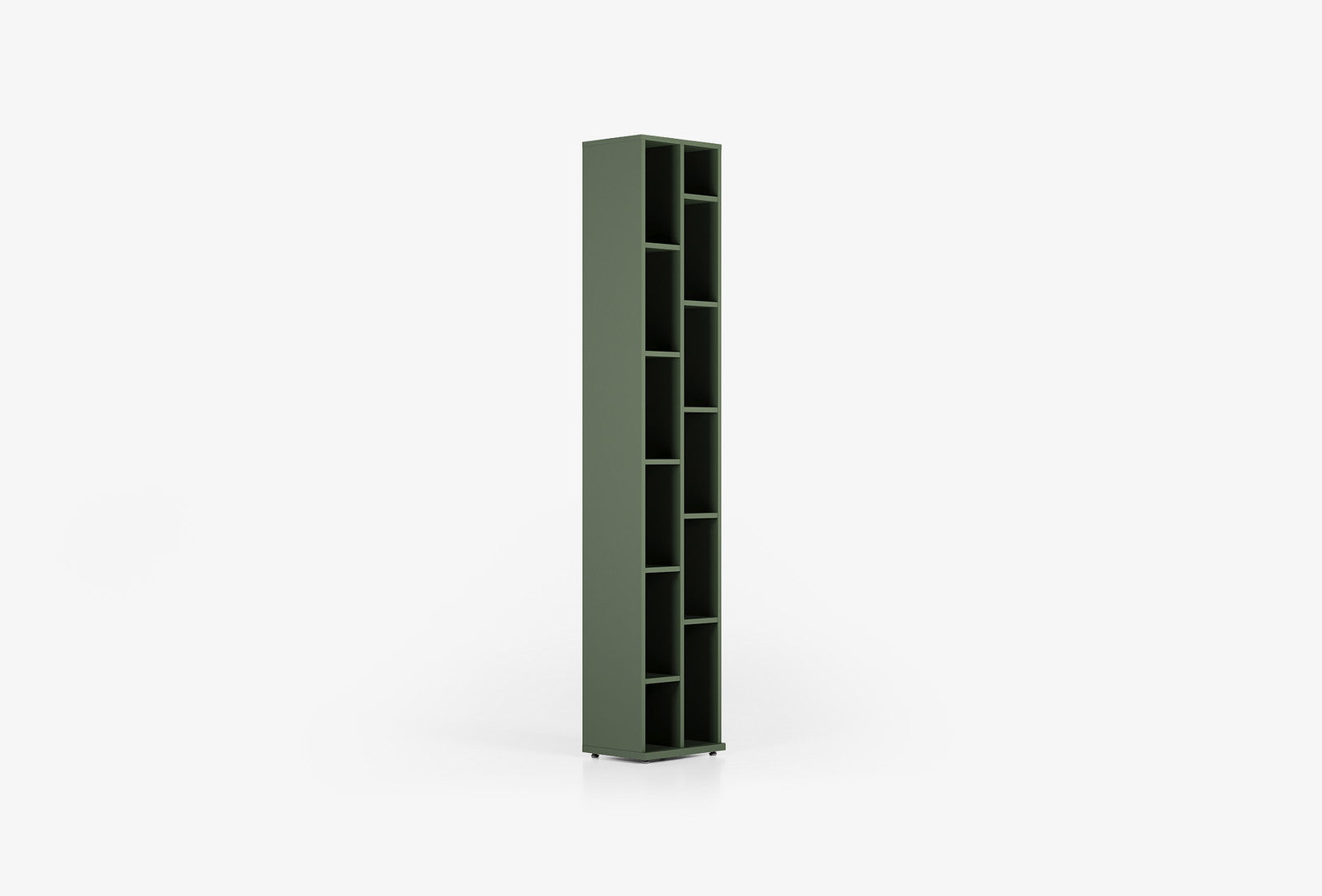Fit & Flex Boekenkast - Groen, 40x217 cm (BxH)