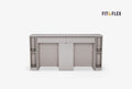 Fit & Flex met Mechanisme Bartafel - Linnen, 197x98 cm (BxH)