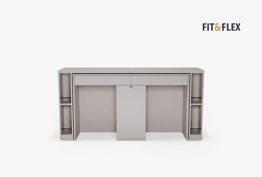 Fit & Flex met Mechanisme Bartafel - Linnen, 197x98 cm (BxH)