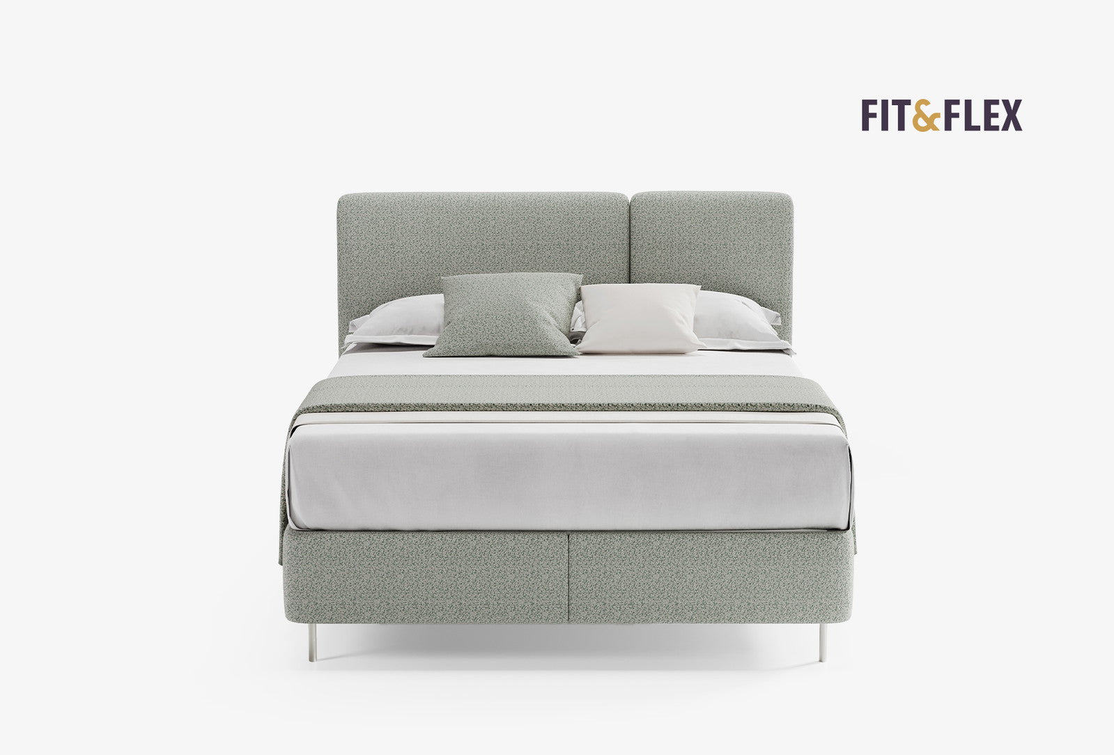 Fit & Flex met Hoofdbord Bedbodem (160x200 cm)