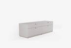 Fit & Flex 4 met Lade met Bedbodem Module - Linnen, 160x49 cm (BxH)